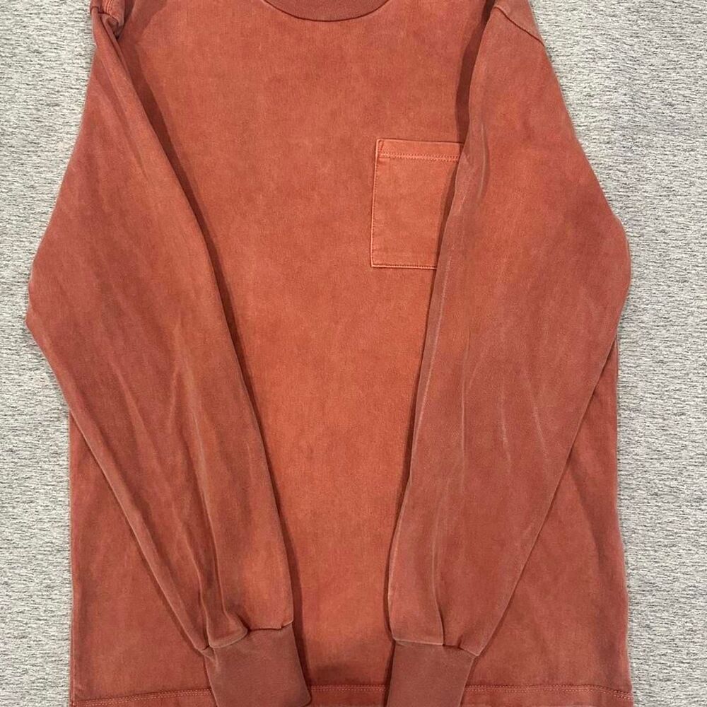 Aime-leon-dore Men's Orange and Pink Sweatshirt